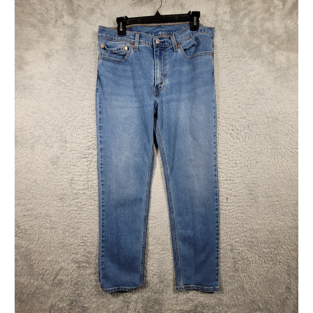 Levis 511 Slim Fit Jeans Mens 34x30 Blue Denim Waterless